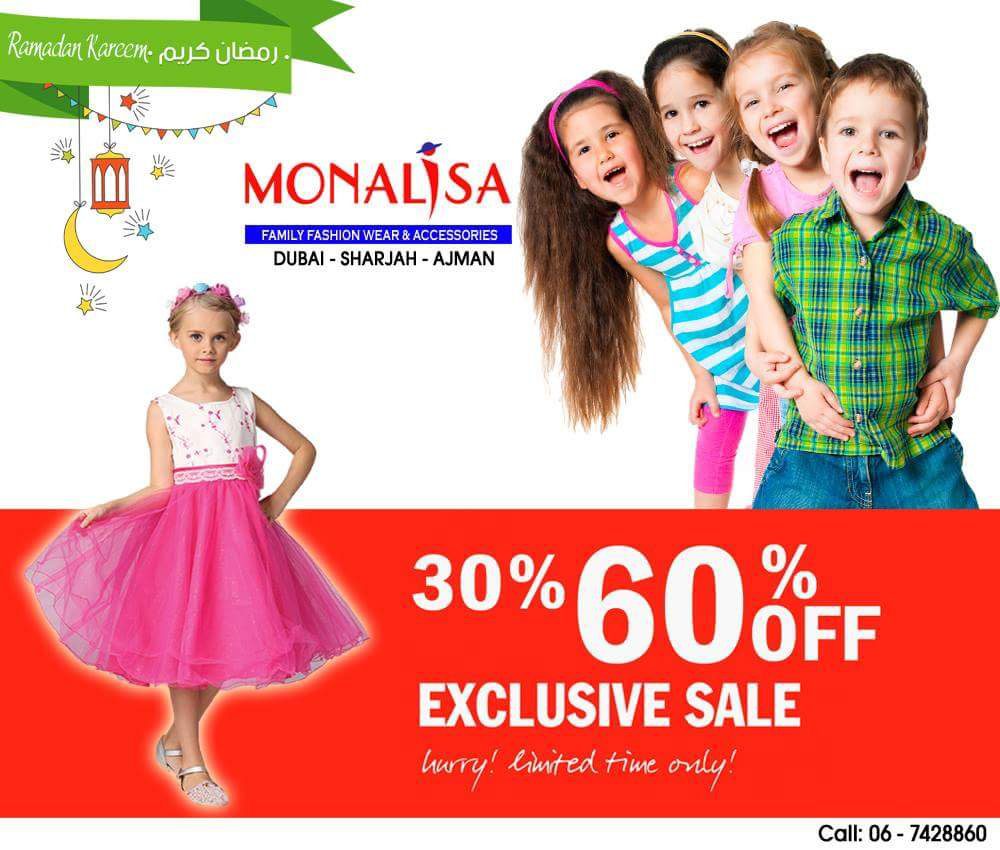 Part Sale – 30 to 60 % Off.  Monalisa