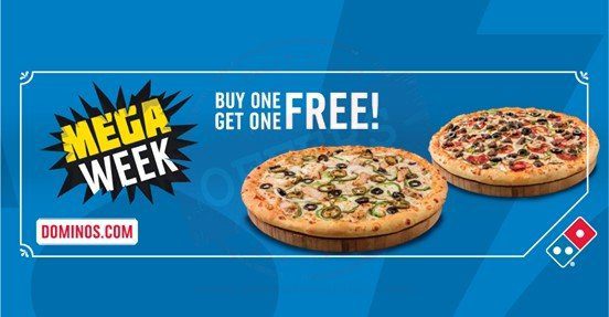 Domino’s Pizza Buy 1 Get 1 Free
