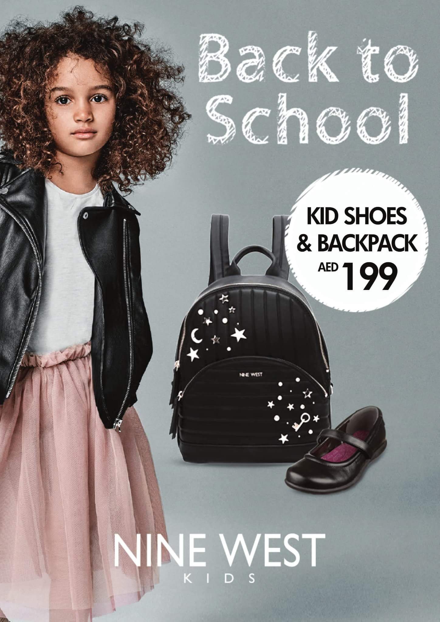 FB IMG 1533896254057 Get a backpack and shoes for your little princess in AED 199 only.