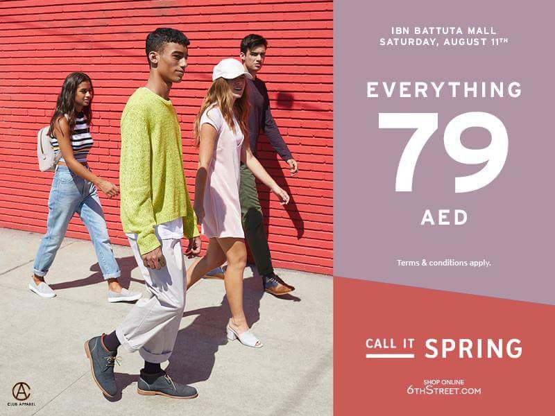 FB IMG 1533975178429 Calling out to all, Everything for AED 79 only at Call It Spring