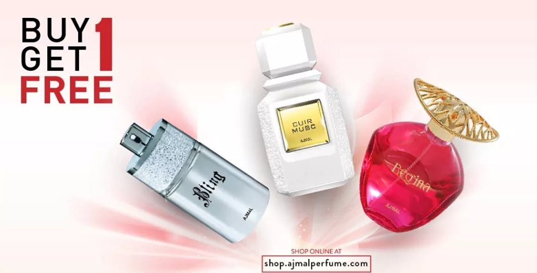 Buy 1 get 1 Ajmal Perfume Free