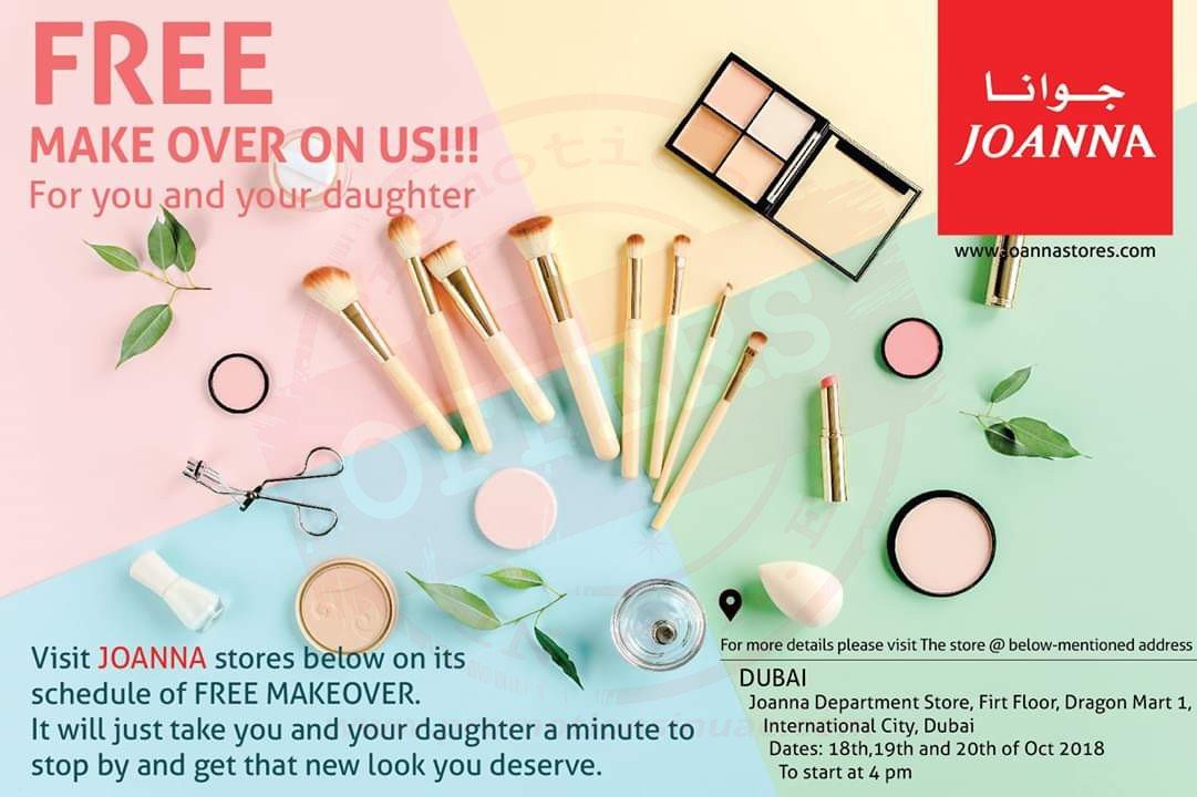 FB IMG 1539849569573 Free makeover !!! For you and your daughter. #PrestigeCosmetics #PalladioBeautyUAE #Dubai #Sharjah #Mom #Beauty #Makeup Joanna-fashion.