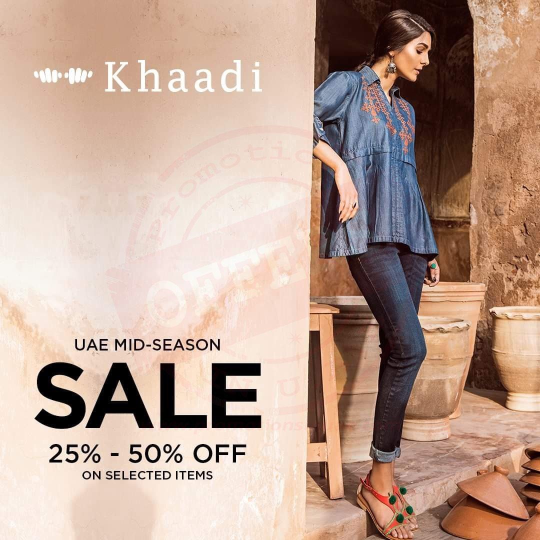 It’s the last few days of the Khaadi sale! Visit your nearest Khaadi store before the sale ends