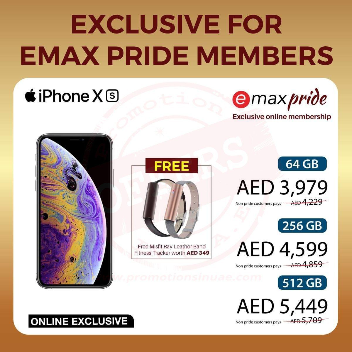 FB IMG 1540883985011 Become an Emax Pride member & avail exclusive prices on iPhone XS & iPhone XR! Sign up today for Emax Pride membership only on Emax