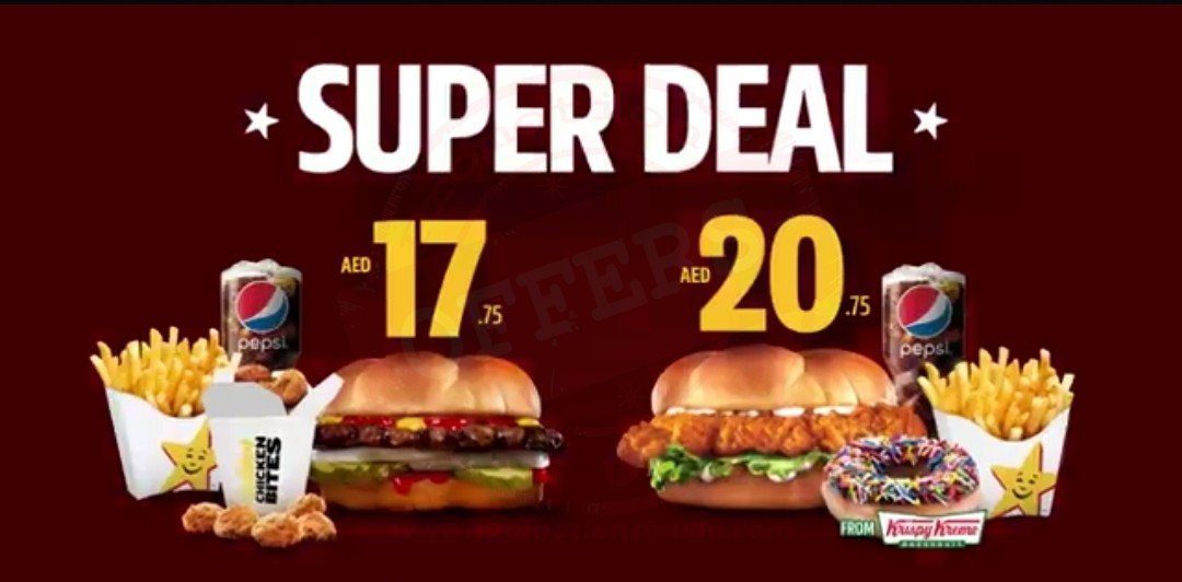 They’re not your usual meals, they’re the SUPER DEALS #Hardees #SuperDeals