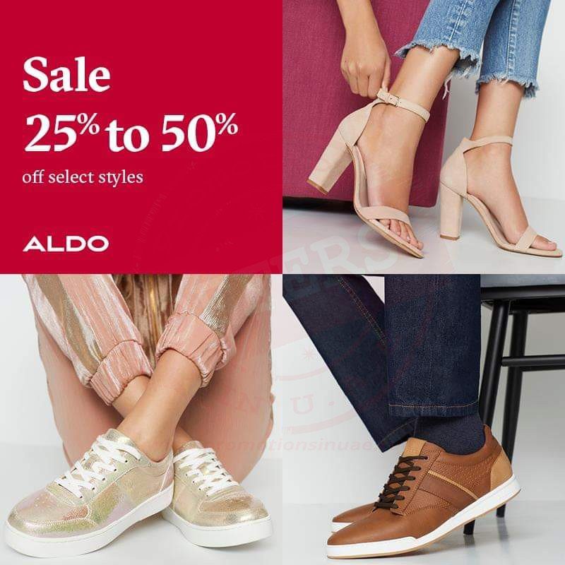 This DSF upto 50% at Aldo UAE.