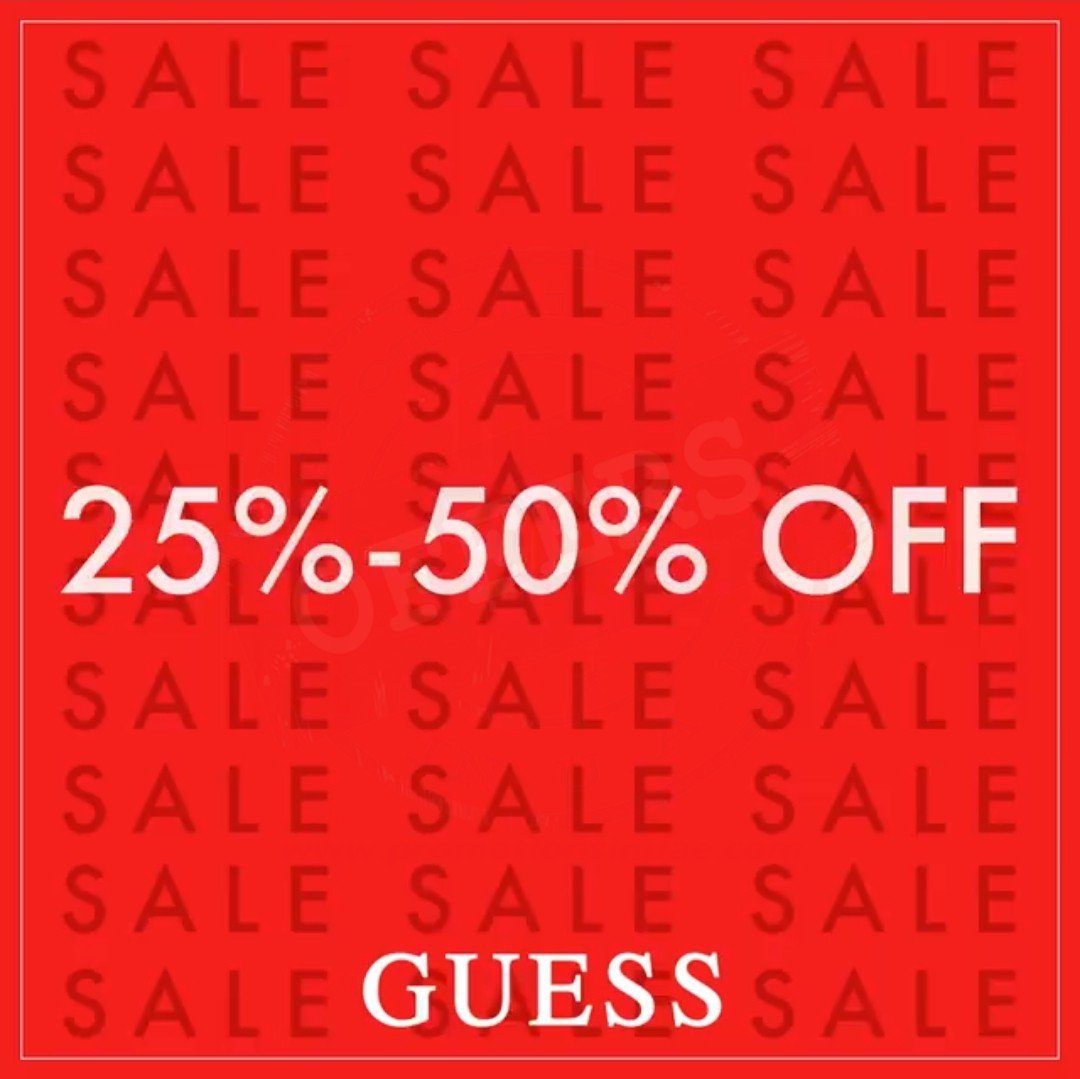 The End of Season Sale from GUESS