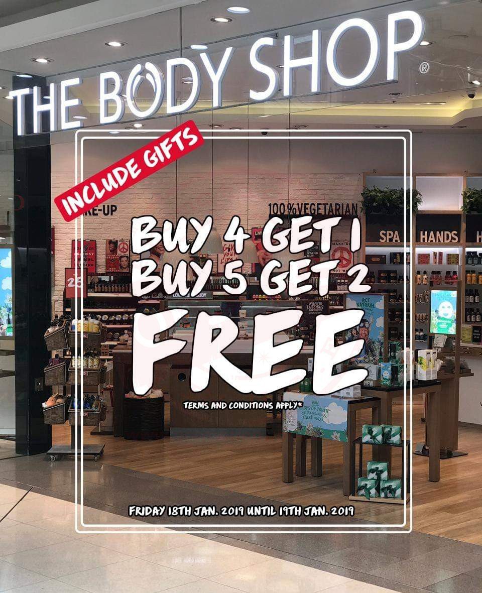 Enjoy amazing offers at The Bodyshop UAE