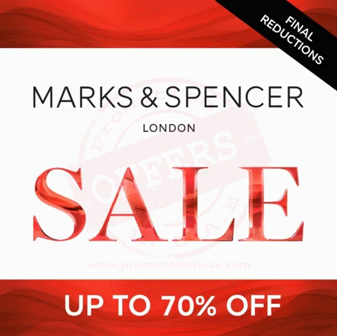 FINAL reductions in the Marks & Spencer Sale!
