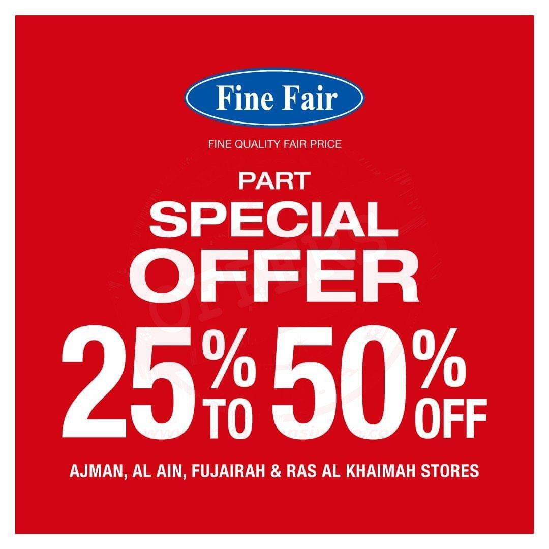 25% to 50% Off! Fine Fair Garments