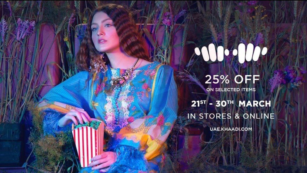 The Khaadi Part Sale with up to 70% off!!