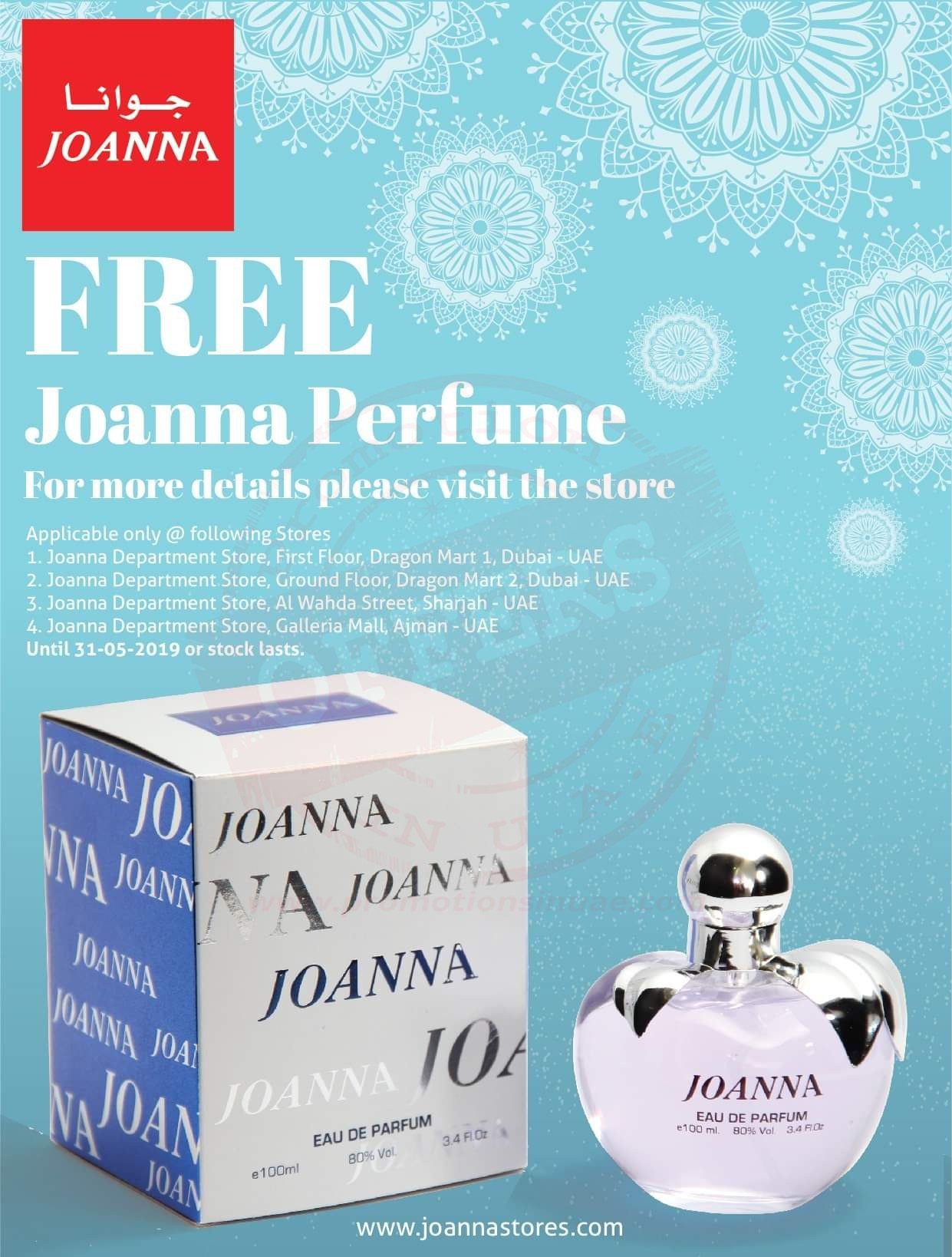 FREE JOANNA PERFUME!!!