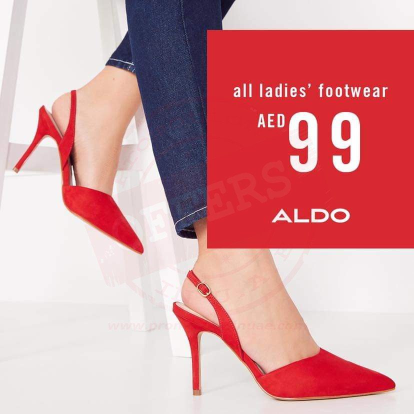 Ladies footwear at AED 99!
