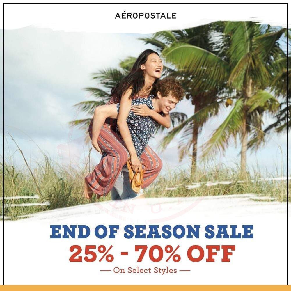 FB IMG 1561561079167 Discounts from 25% to 70%- Aeropostale