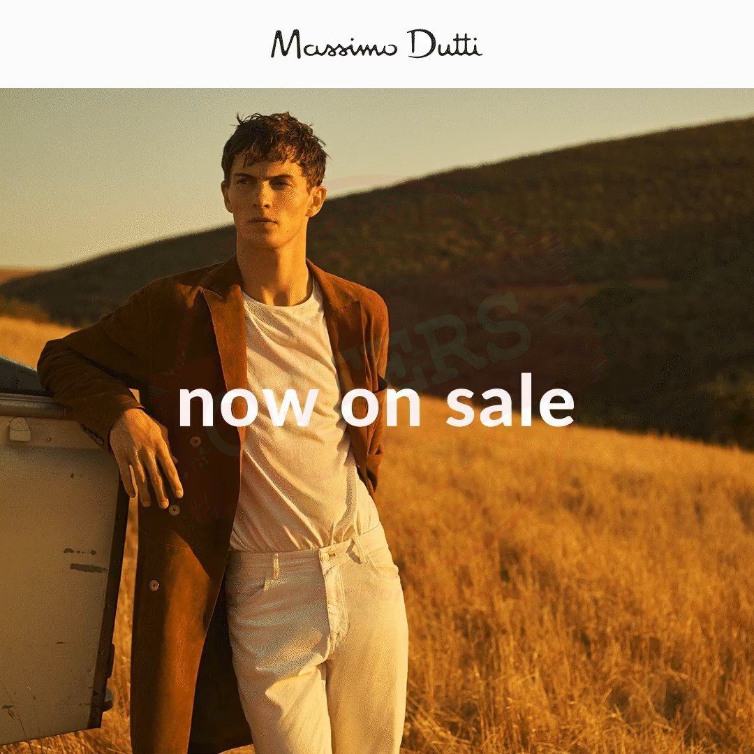 Incredible up to 50% discounts at Massimo Dutti