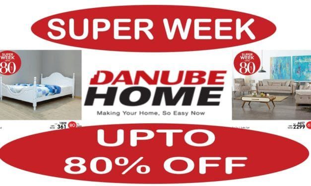 Danube Home One Week of Amazing deals up to 80% OFF