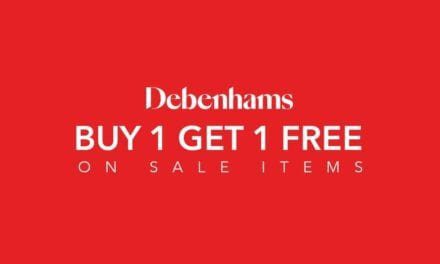 Buy 1 Get 1 Free at Debenhams