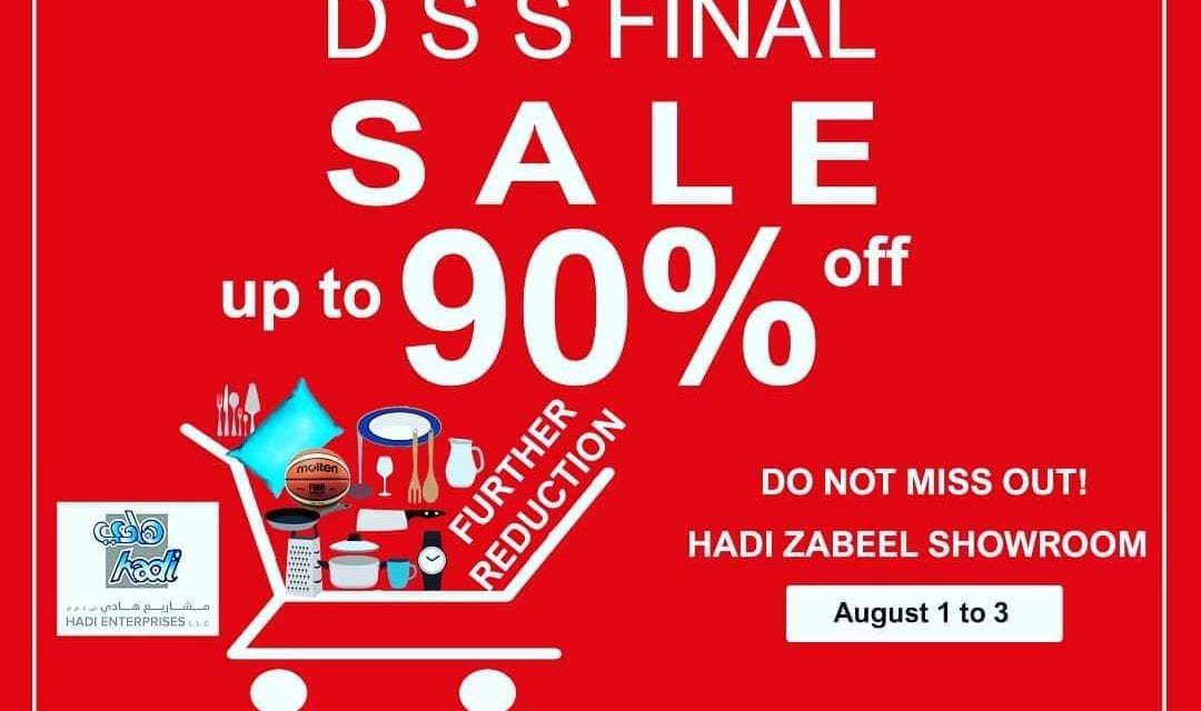 DSS end and Hadi at super discount
