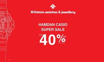 Super Sale! Enjoy FLAT 40% off @Al-Futtaim Watches & Jewellery
