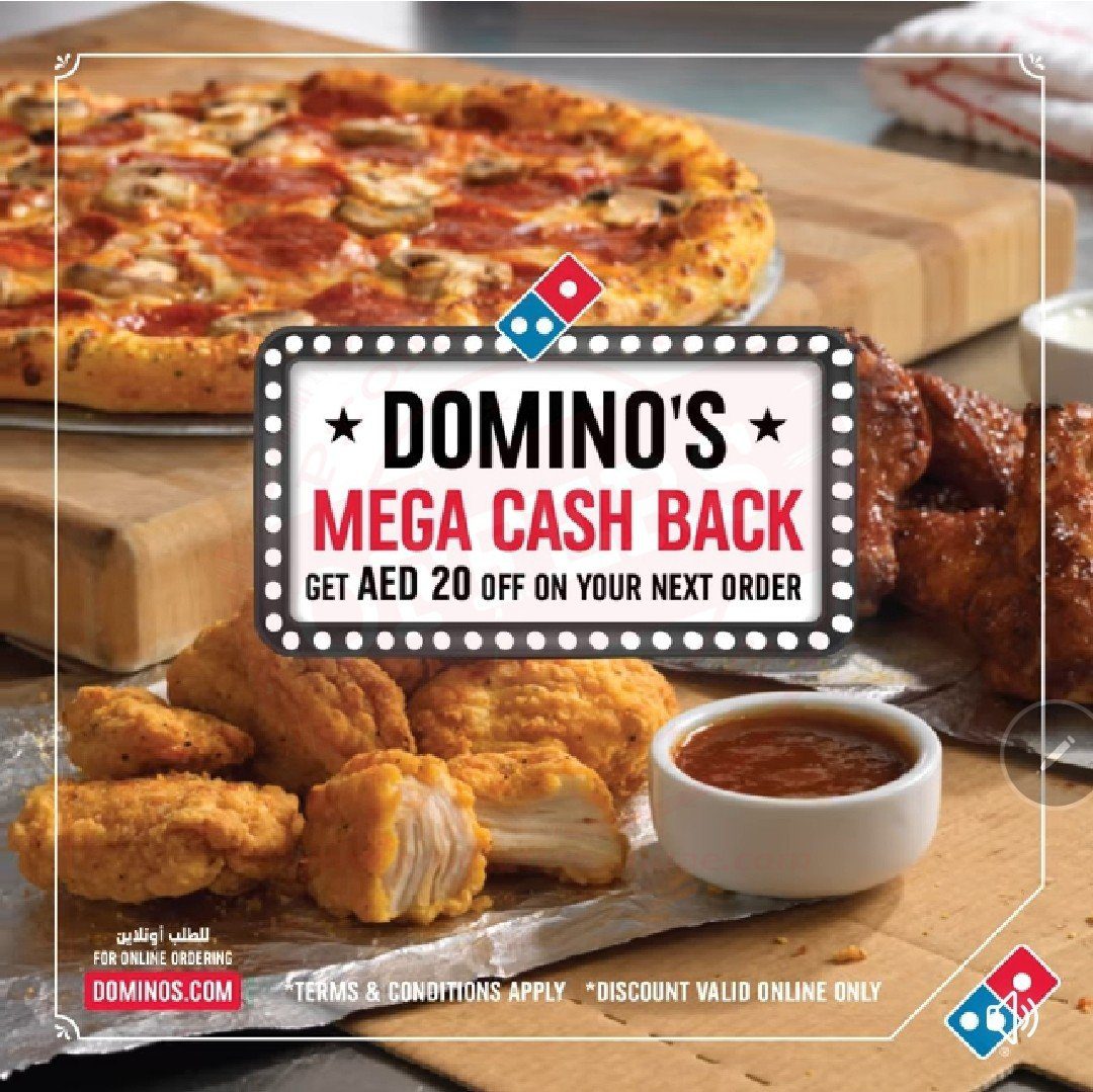 Screenshot 20190904 122424 Facebook Domino's Mega Cash Back!