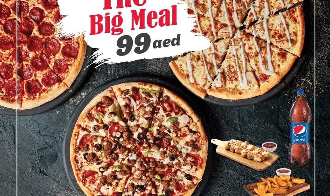 Domino’s Big Meal, for only AED99