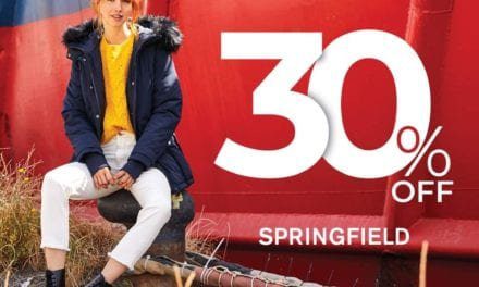 Watch and bag? for free! & <br>Get 30% Off at Springfield stores