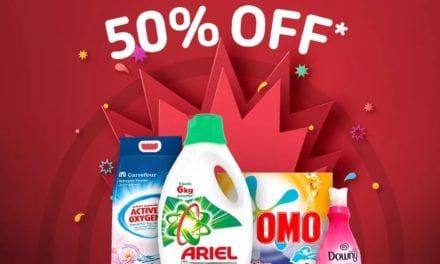 50% OFF on home care washing products at Carrefour