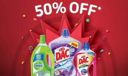 50% OFF on general home cleaning products at Carrefour