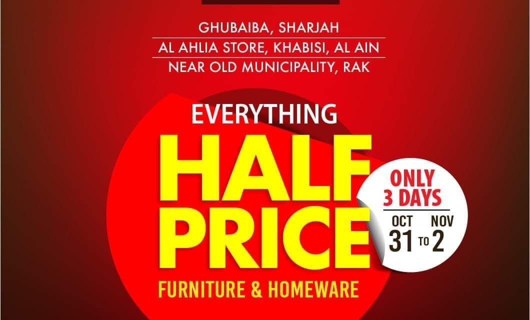 EVERYTHING HALF PRICE !! at Home Style