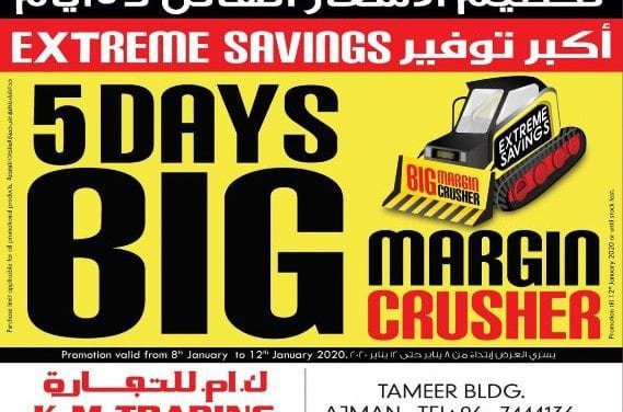 K.M.Trading BIG MARGIN CRUSHER OFFER Ajman