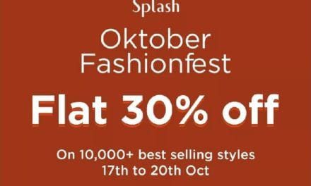 Flat 30% on 10,000+ Styles, Plus An Extra 15% Off On Everything at Splash