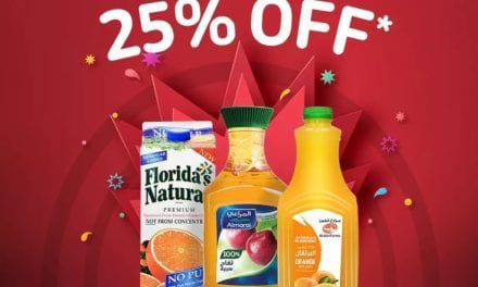 Enjoy 25% OFF on fresh juice today only at any Carrefour