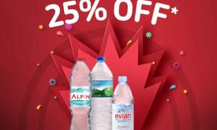 25% OFF on mineral water at Carrefour