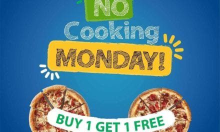 No cooking Monday ? Buy One Get One at Broccoli Pizza and Pasta