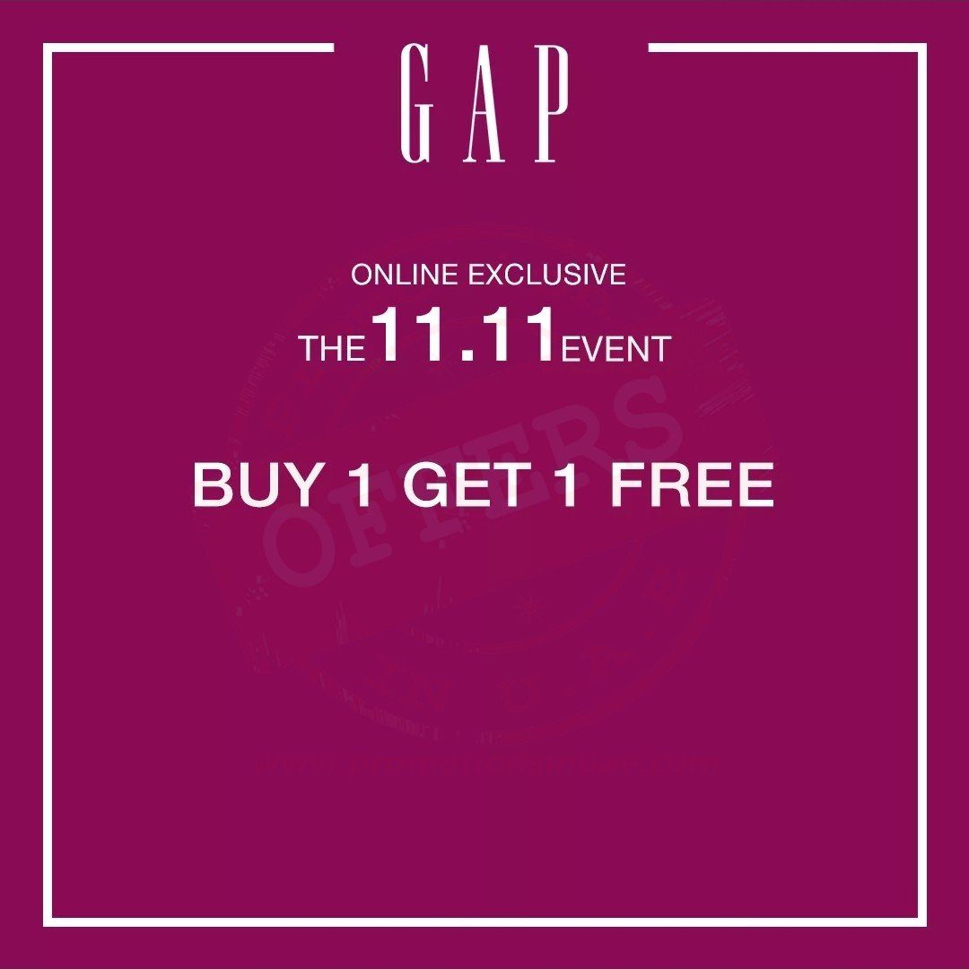 Screenshot 20191110 124420 Facebook 11.11 Event Buy 1 Get 1 Free at GAP