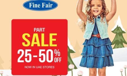 Part Sale 25% to 50% at Fine Fair store.