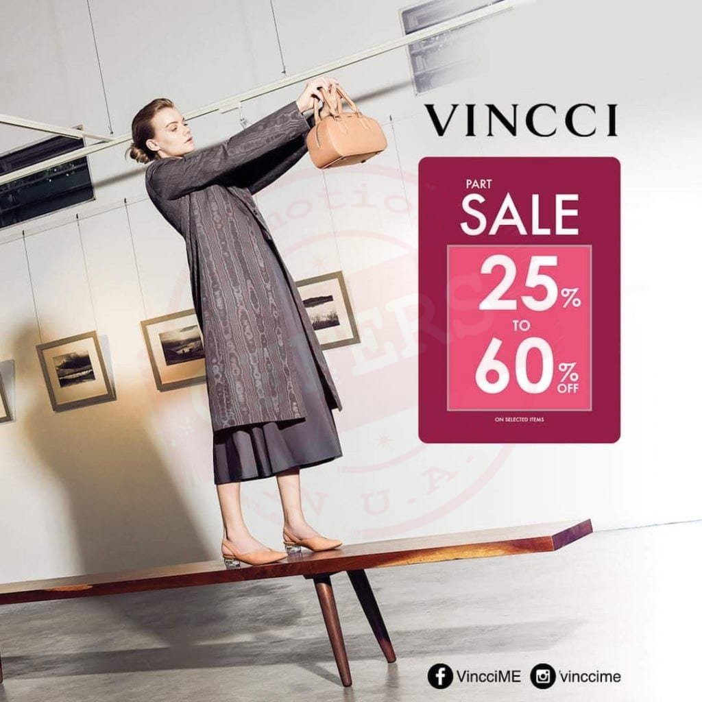 FB IMG 1577346400723 The Vincci END OF SEASON SALE up to 60% OFF!