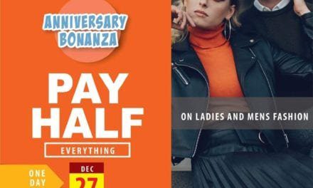 Anniversary Bonanza Offer – Everything Pay Half!!