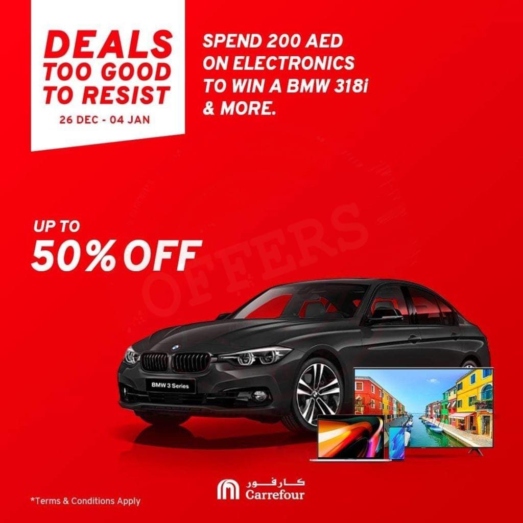 Win a BMW when you shop at Carrefour 