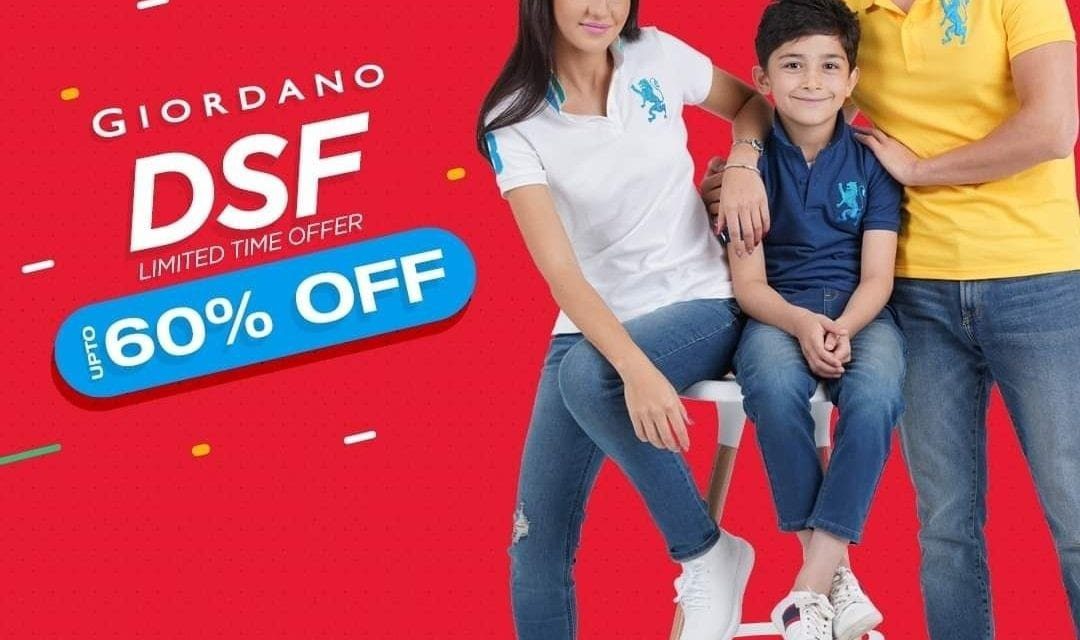 Up to 60% OFF. Buy Now @ GiordanoME