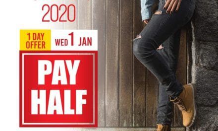 New Year Pay Half Offer at Shoes4us & Sixteen London