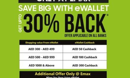 DSF Offer at Emax, get upto 30% Back with eWallet.