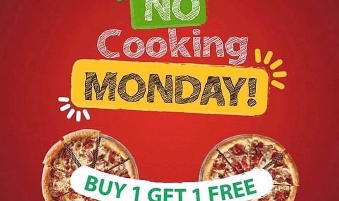 No Cooking Monday offer <p>broccolipizzaandpasta