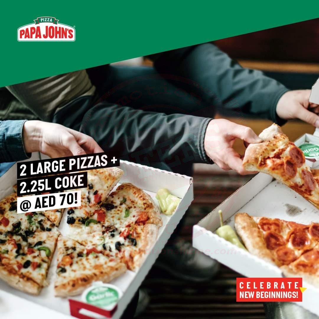 FB IMG 1578810382705 Sunday a Funday with PapaJohnsUAE Special Sunday Offer!