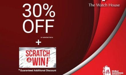 30% OFF + Scratch & Win with guaranteed additional discount @The Watch House.