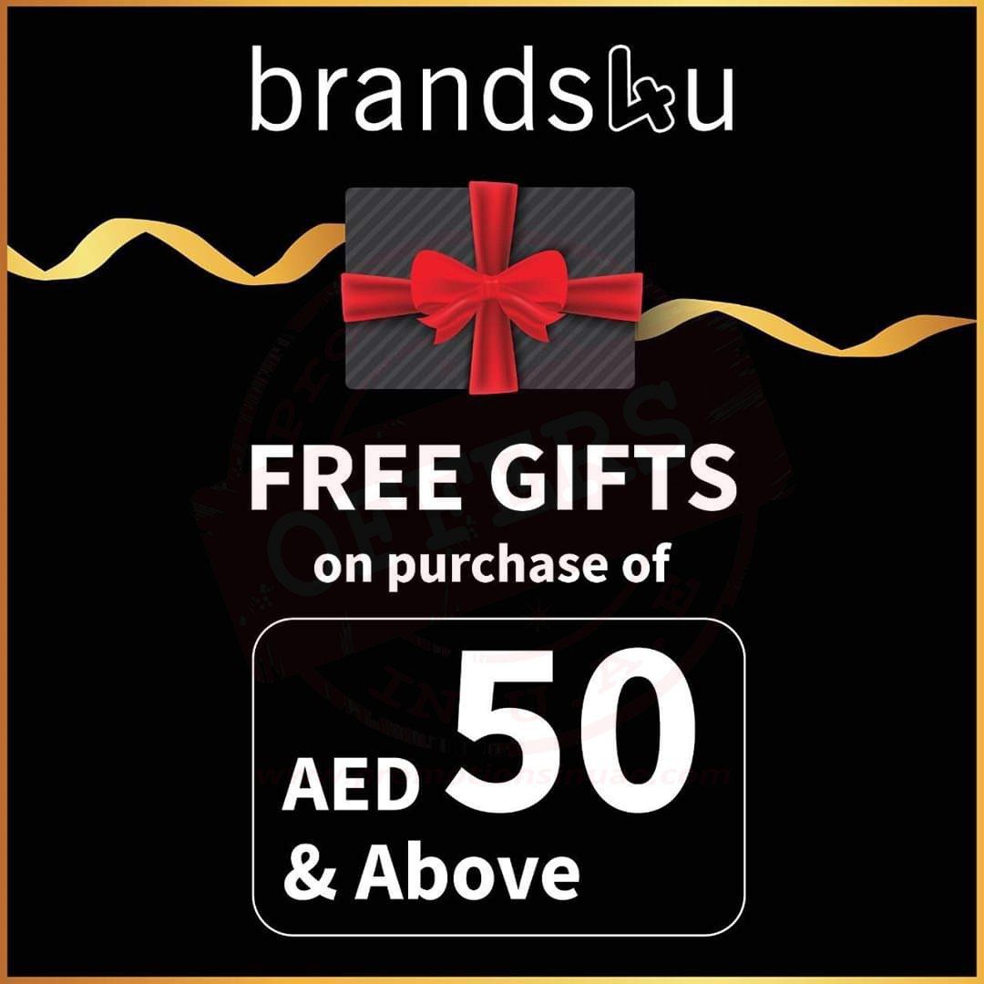 FB IMG 1580195806040 Mega Sale, a free gift on purchases of just AED 50 at Brands4u