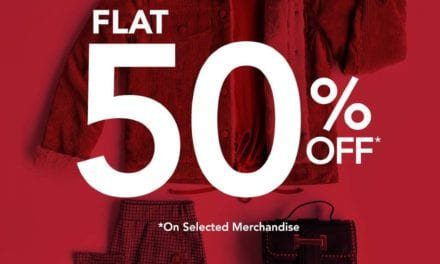 Enjoy the end of the season with a flat 50% off at MAX Fashion