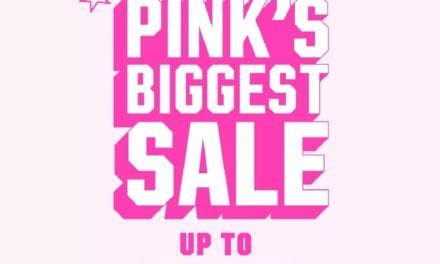 Up to 75% off at Victoria’s Secret PINK