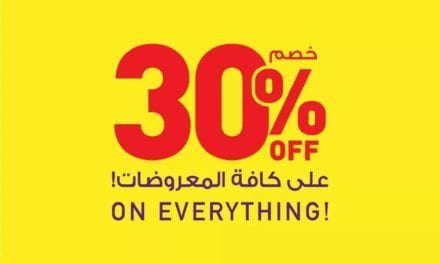 30% Sale on everything, Foot Locker Middle East