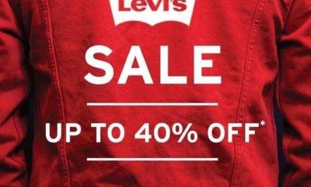 Get up to 40% off on Levi’s®